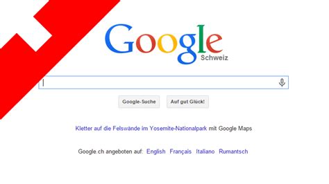 google ch deutsch.